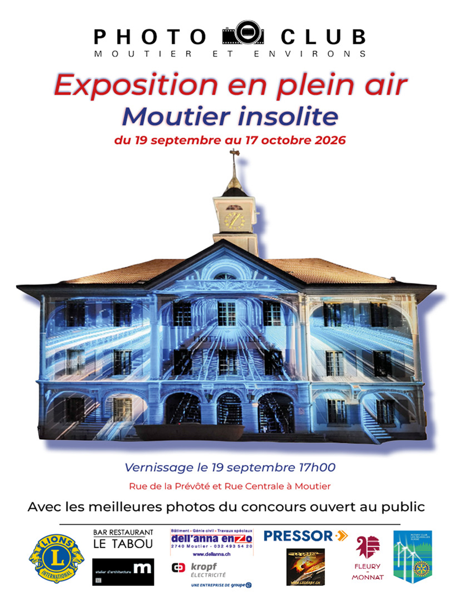 Moutier Insolite - exposition en plein air
